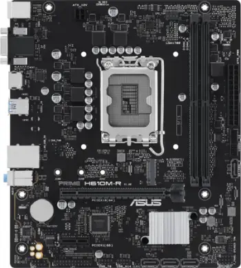 Pllakë amë Asus PRIME H610M-R OEM, Intel H610, Socket 1700, 2 slota, Micro ATX