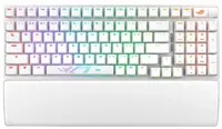 Tastierë ASUS ROG Strix Scope II 96 Wireless - US, e bardhë - 1