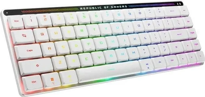 Tastierë ASUS ROG FALCHION RX, US, e bardhë - 1