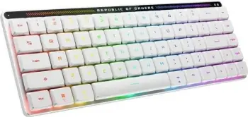 Tastierë ASUS ROG FALCHION RX, US, e bardhë