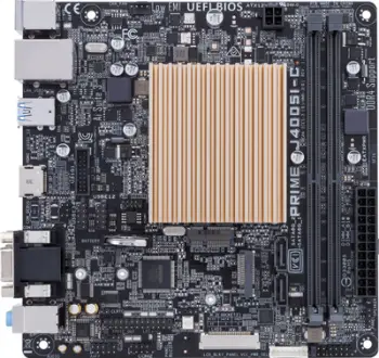 Pllakë amë Asus Prime J4005I-C, Mini ITX, 2 sllota, Intel SoC