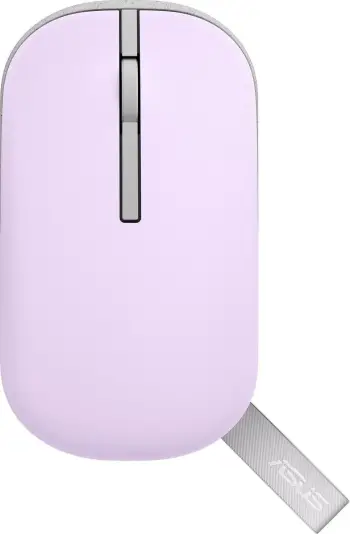 Maus ASUS MD100, optik, 1600DPI, USB + Bluetooth, rozë