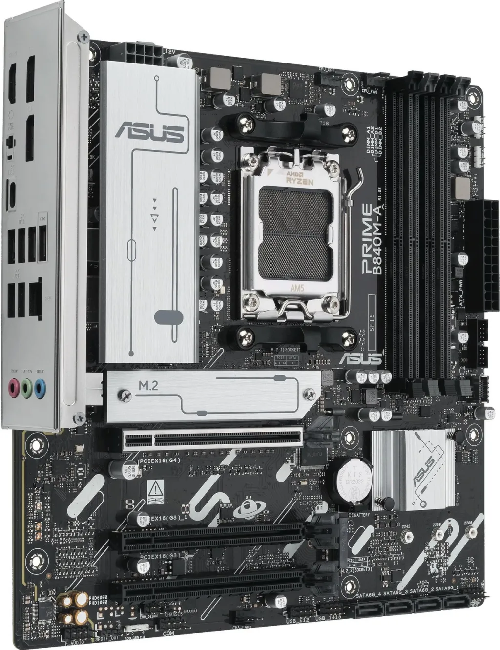 Pllakë amë ASUS PRIME B840M A CSM, Socket AM5, DDR5, Micro ATX - 3