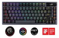 Tastierë ASUS ROG AZOTH Moonlight, mekanike, Bluetooth, e zezë - 1