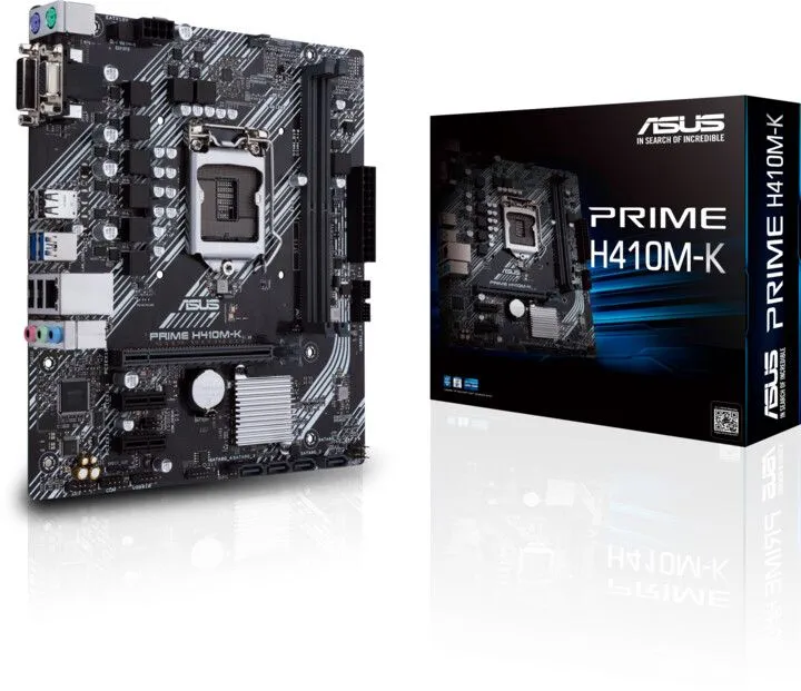 Pllakë amë ASUS PRIME H410M-K - Intel H410 - 4