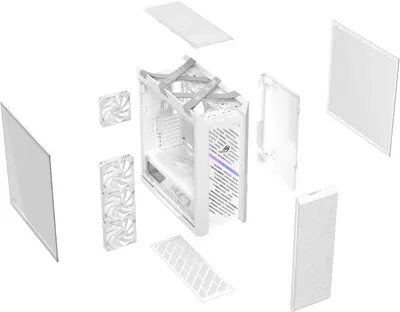 Kuti PC gaming ASUS ROG Strix Helios II GX601S, EATX, ARGB, e zezë - 1