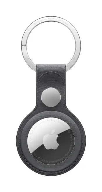 Apple AirTag FineWoven Key Ring, Black