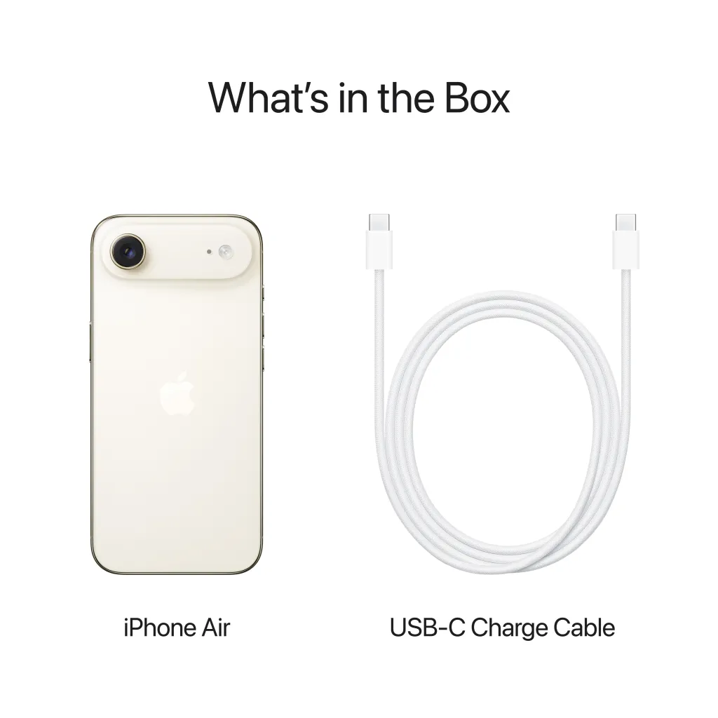 Apple iPhone Air, 1TB, Light Gold - 8