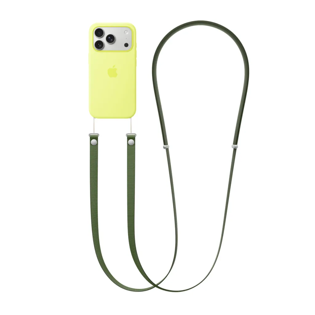 Apple Crossbody Strap, Green - 2