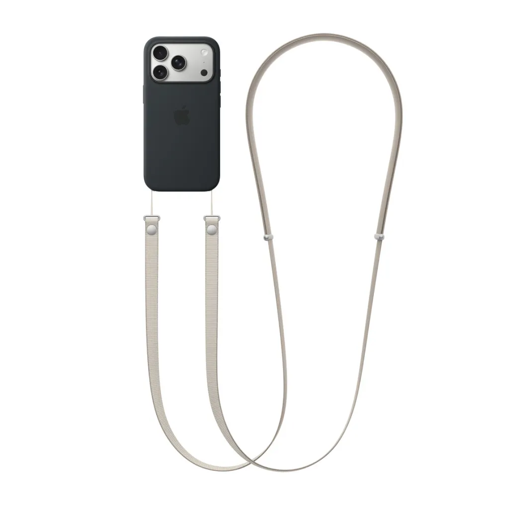 Apple Crossbody Strap, Tan - 2