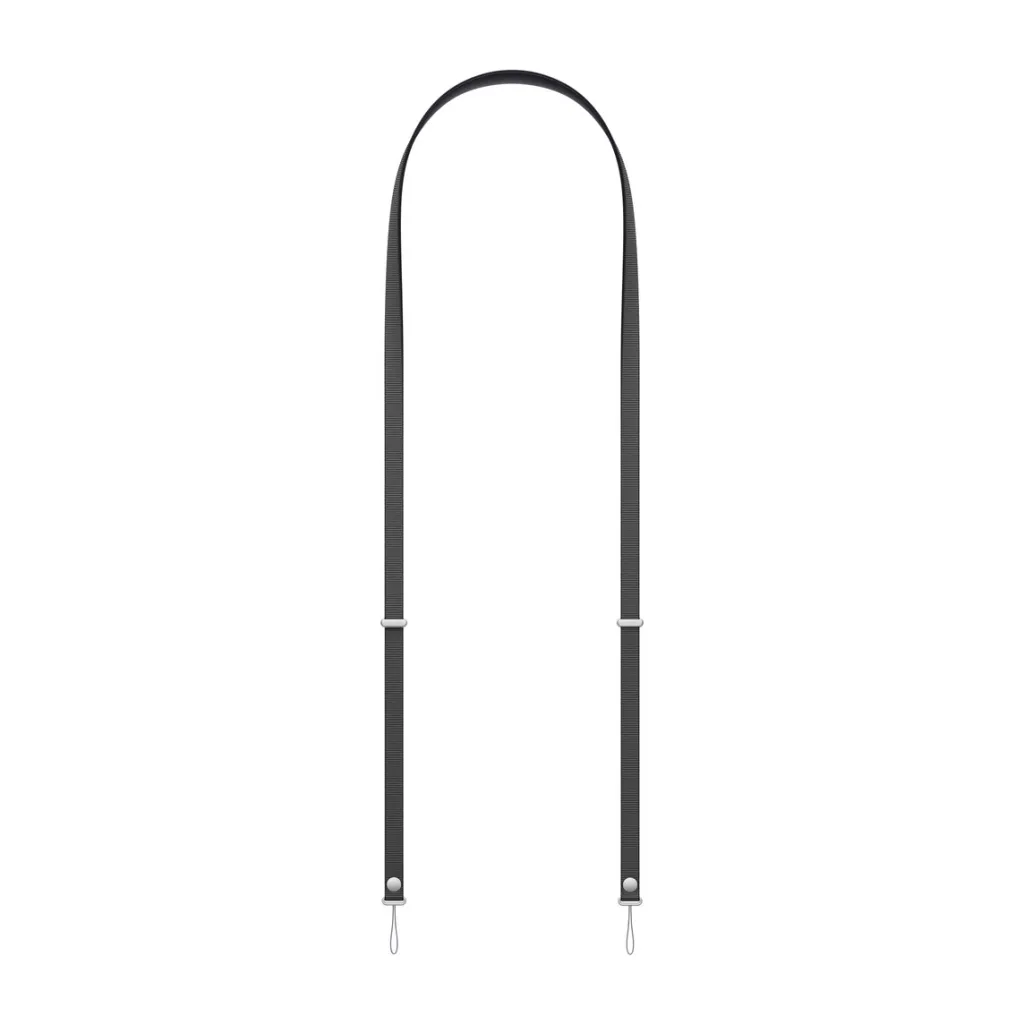 Apple Crossbody Strap, Black - 1