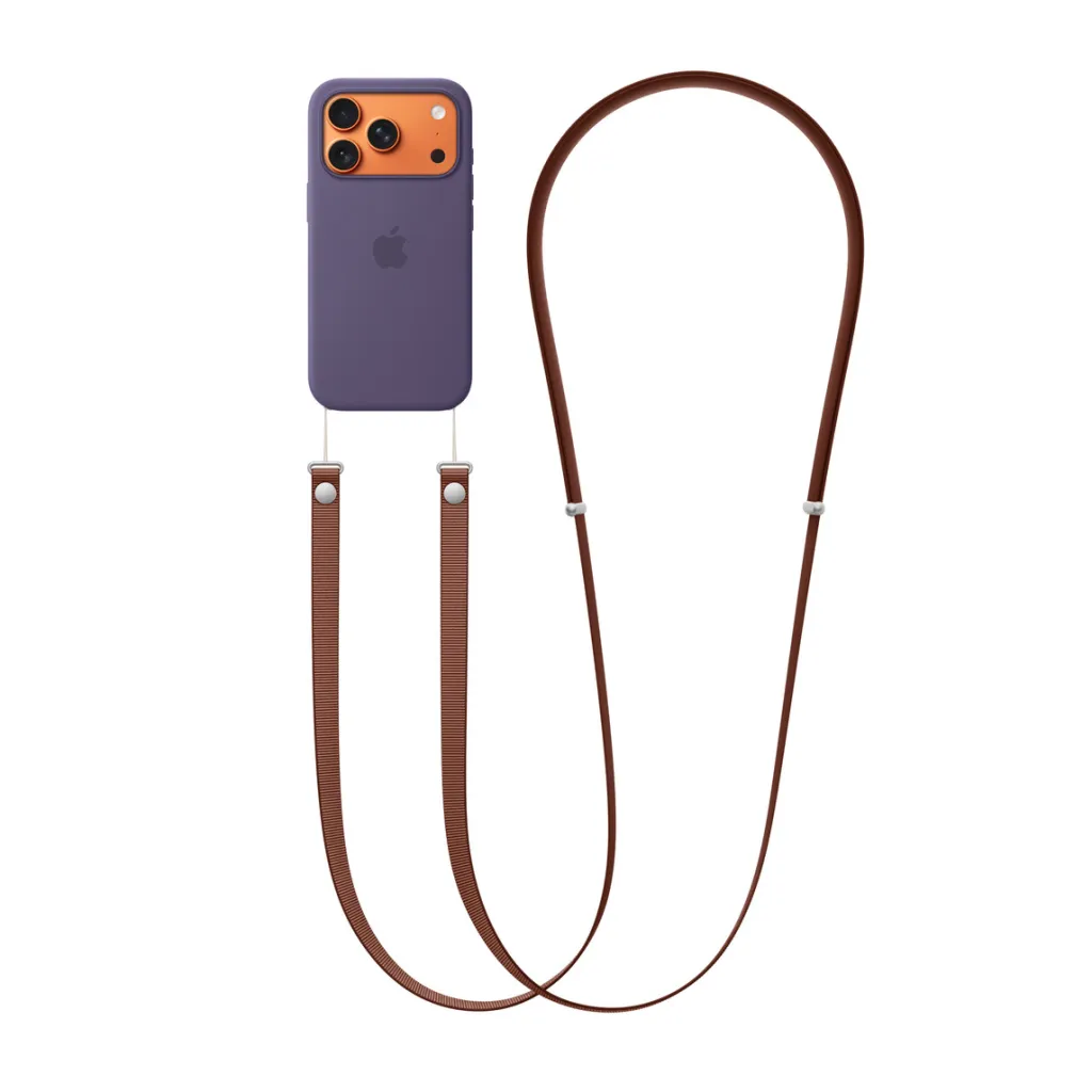 Apple Crossbody Strap, Sienna - 2