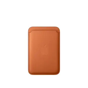 Apple iPhone FineWoven Wallet with MagSafe, Fox Orange