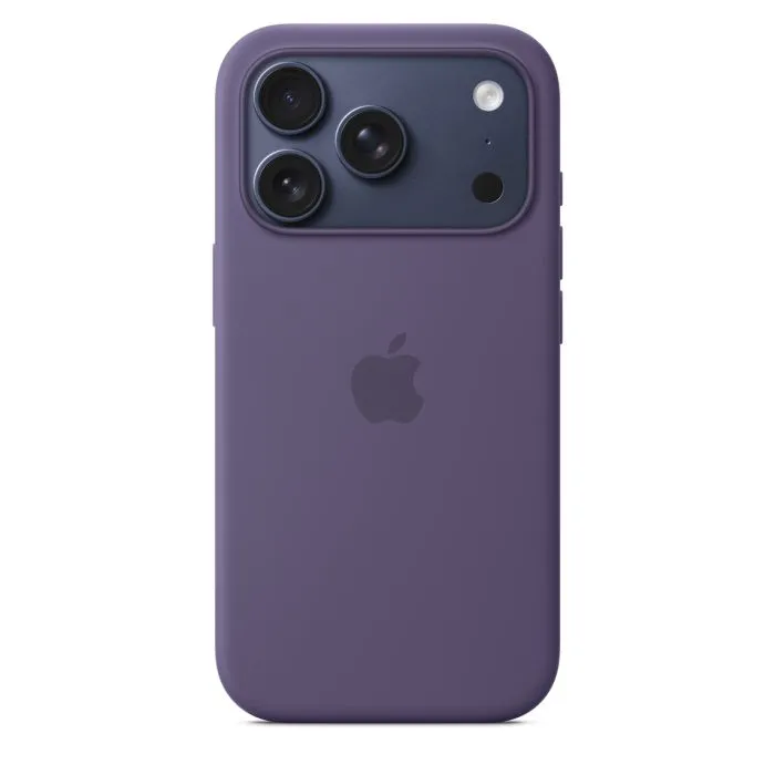 Apple iPhone 17 Pro Max Silicone Case with MagSafe, Purple Fog - 2