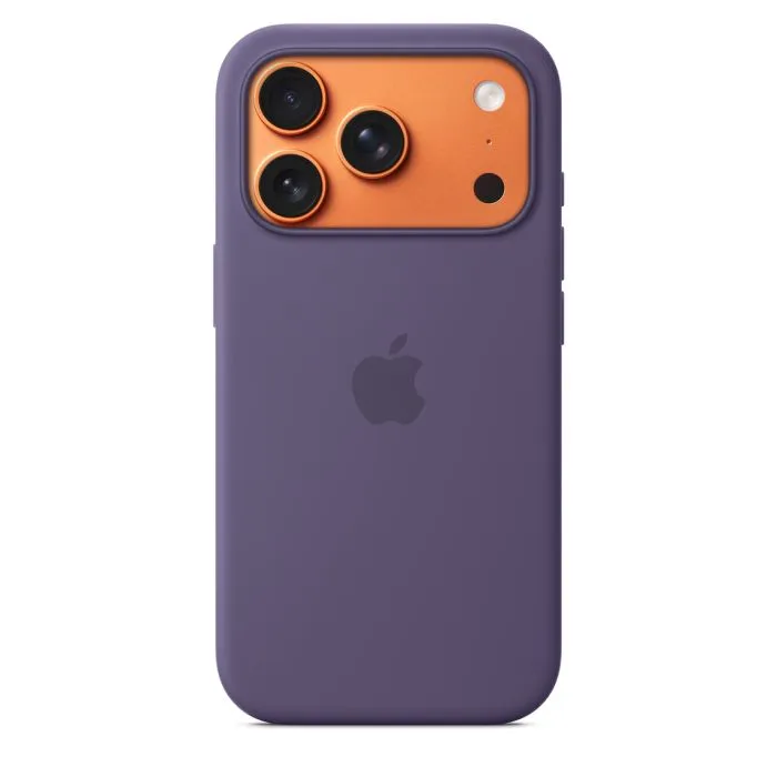 Apple iPhone 17 Pro Max Silicone Case with MagSafe, Purple Fog - 3