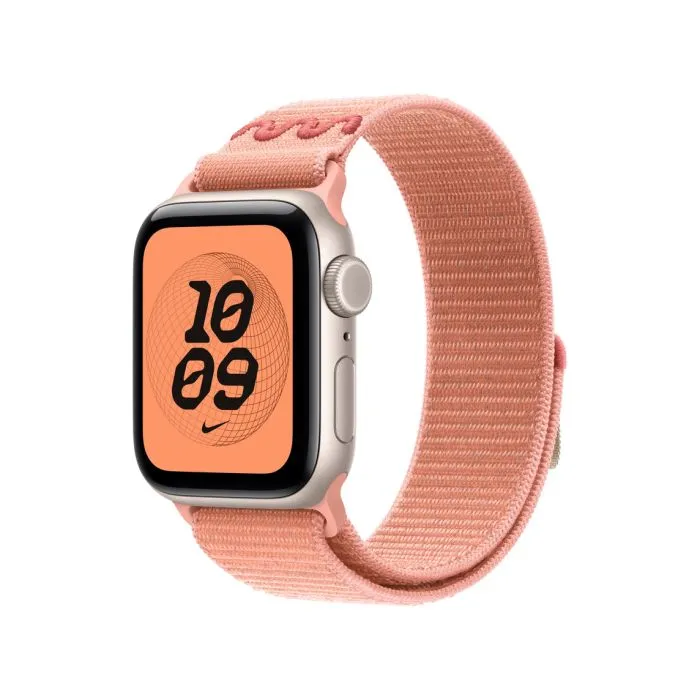 Apple Watch 40mm Loop, Alpenglow Pink Nike Sport Loop - 2