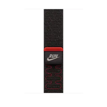 Apple Watch 46mm Loop, Midnight Black Nike Sport Loop