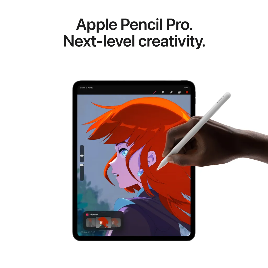 Apple iPad Pro (M5), 13", Cellular, 2TB, Nano-Texture Glass, Silver - 6
