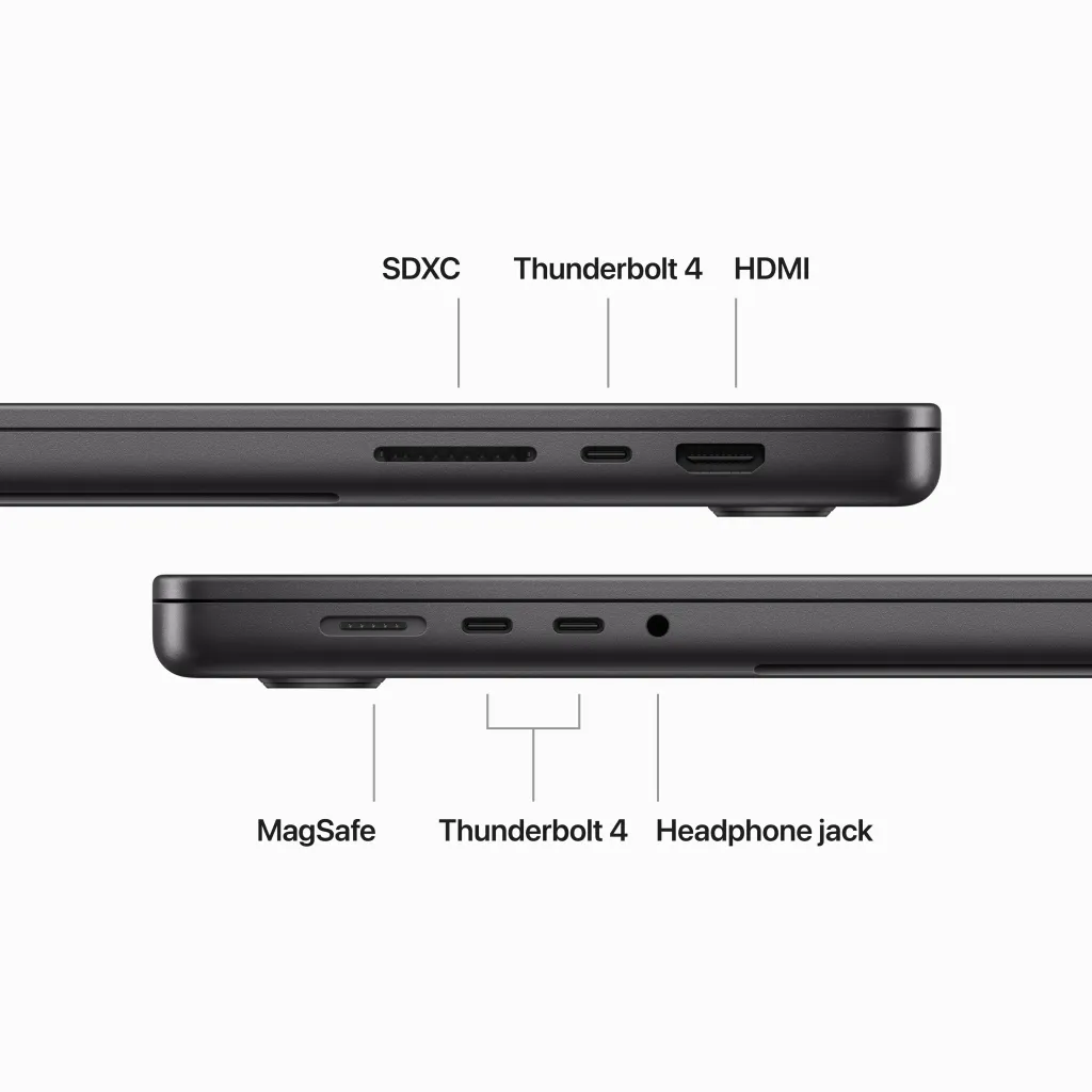 Apple MacBook Pro 16", M3 Pro 12-Core, 18GB, 512GB, 18-Core GPU, Space Black - 6