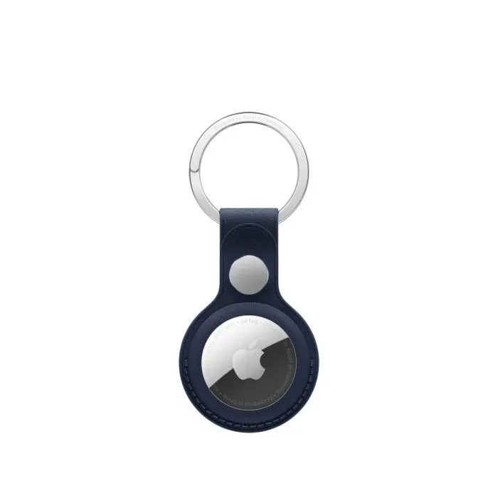 Apple AirTag FineWoven Key Ring, Deep Blue - 1