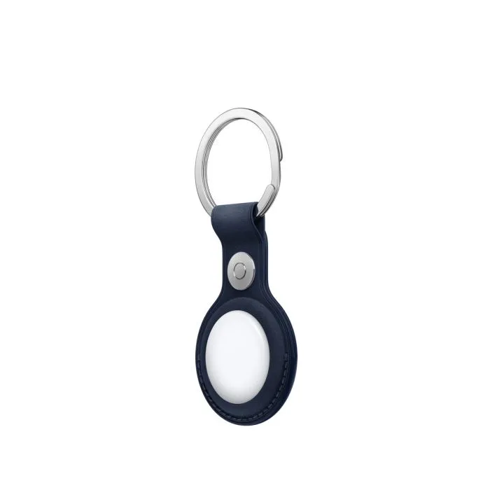 Apple AirTag FineWoven Key Ring, Deep Blue - 2