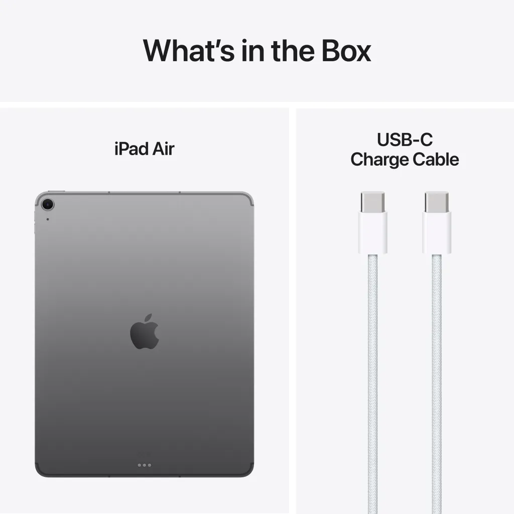 Apple iPad Air (M3), 13", Cellular, 512GB, Space Grey - 10
