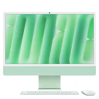 Apple iMac 24", M4 10‑core, 16GB, 512GB SSD, 10‑core GPU, Green