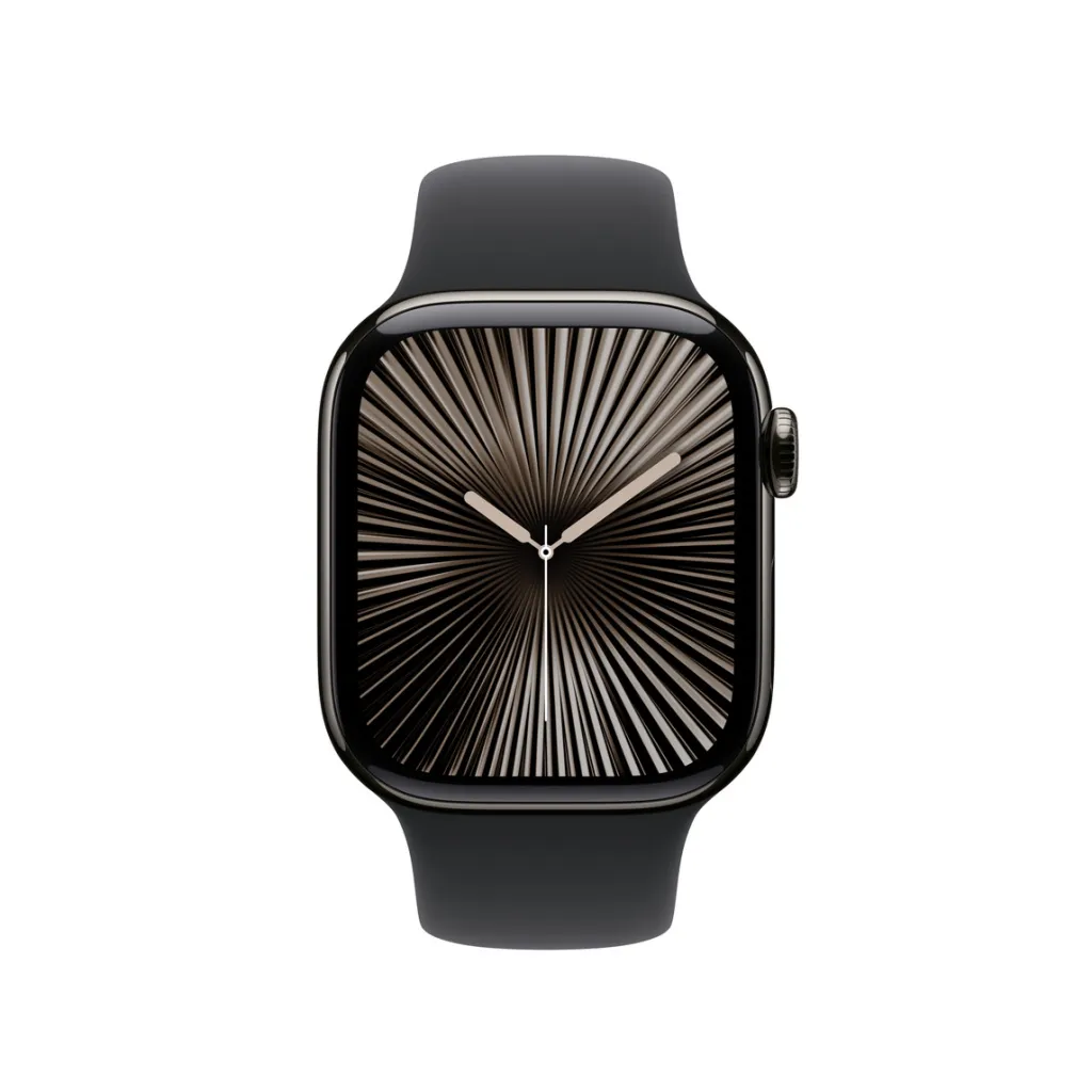 Apple Watch 42mm Sport Band, Black Sport Band, S/M - 2