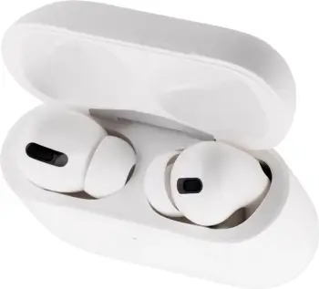 Kufje Apple AirPods Pro 1, Bluetooth, me kuti karikimi, të bardha, të riparuara