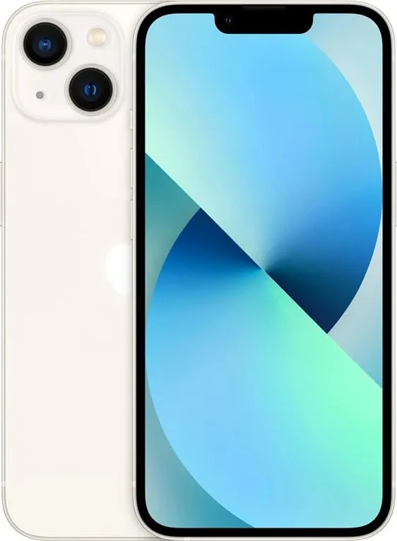 Celular Apple iPhone 13, 128 GB, iOS, 6.1", Bardhë - 1