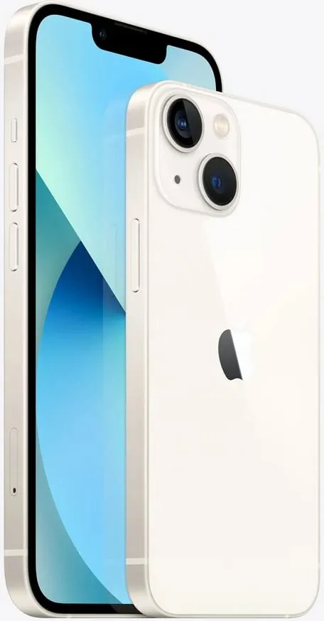 Celular Apple iPhone 13, 128 GB, iOS, 6.1", Bardhë - 2