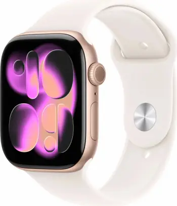 Smartwatch Apple Watch S11 Aluminium Cellular 46mm rosegold blassrosa