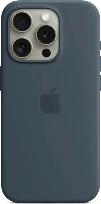 Mbështjellës Apple iPhone 15 Pro, MagSafe, Storm Blue