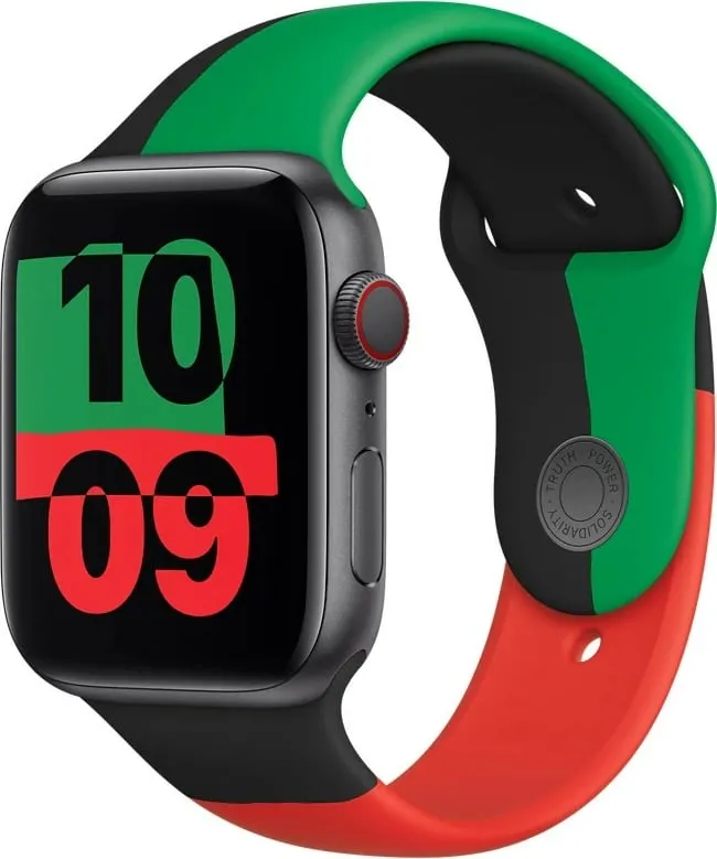 Rrip sportiv Apple 44mm Black Unity, ngjyrë e zezë - 2