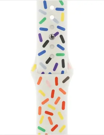 Rrip sportiv Apple 41mm Pride Edition, M/L, shumëngjyrësh