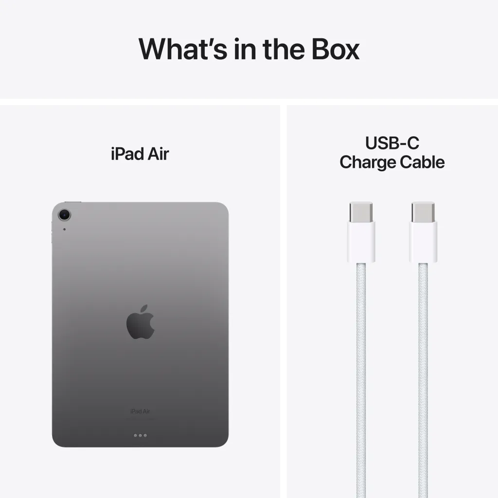 Apple iPad Air (M2), 11", Wi-Fi, 128GB, Space Grey - 10