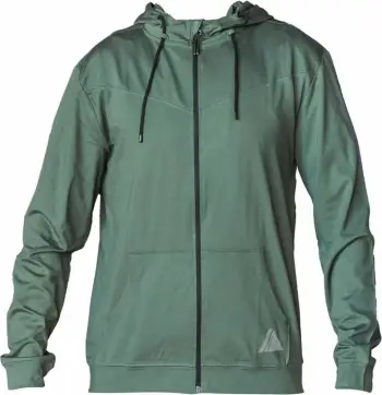Bluzë me kapuç Joma Indoor Gym Zip Up Hoodie, zinxhir i plotë, për meshkuj, jeshile