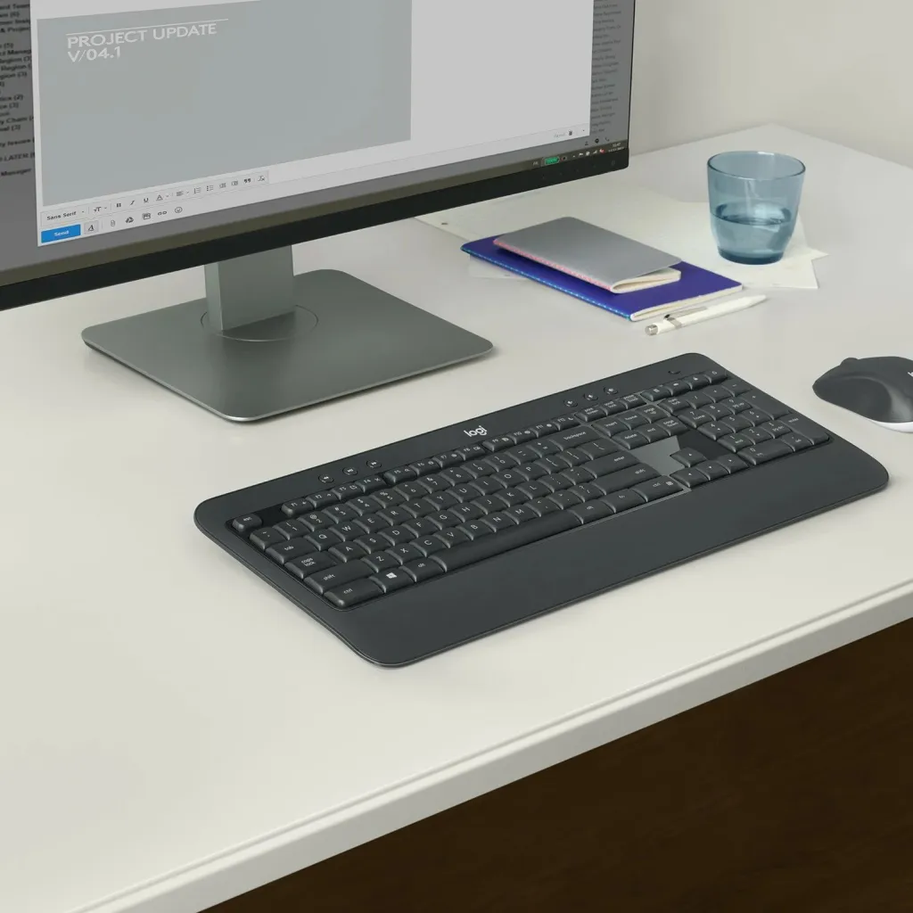 Set tastierë dhe maus Logitech MK540, i zi - 6