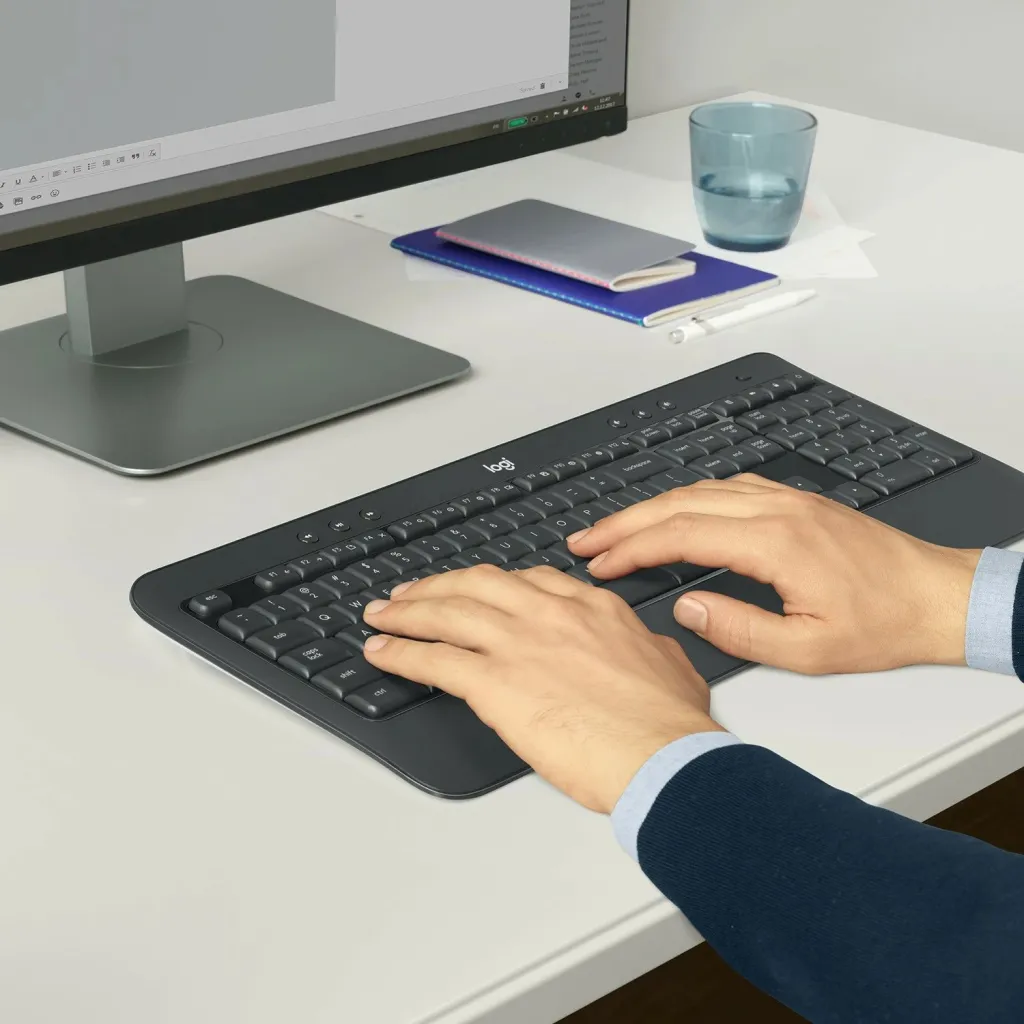 Set tastierë dhe maus Logitech MK540, i zi - 8