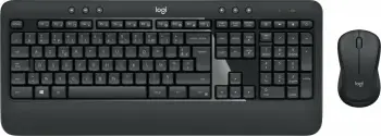 Set tastierë dhe maus Logitech MK540, i zi