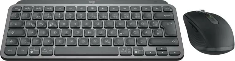 Set tastierë dhe maus Logitech MX Keys Mini Combo, USB-C, e hirtë - 2