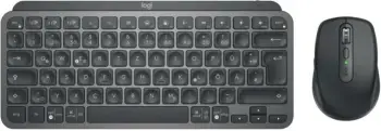 Set tastierë dhe maus Logitech MX Keys Mini Combo, USB-C, e hirtë