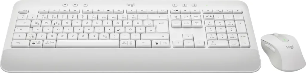 Set tastierë dhe maus Logitech Signature MK650 Combo, e bardhë - 4