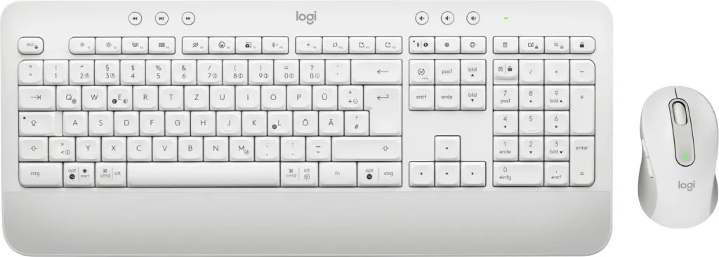 Set tastierë dhe maus Logitech Signature MK650 Combo, e bardhë - 6