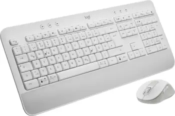 Set tastierë dhe maus Logitech Signature MK650 Combo, e bardhë
