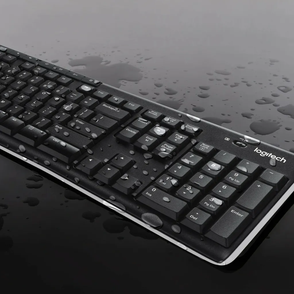 Set tastierë dhe maus Logitech Wireless Combo MK270, e zezë - 4