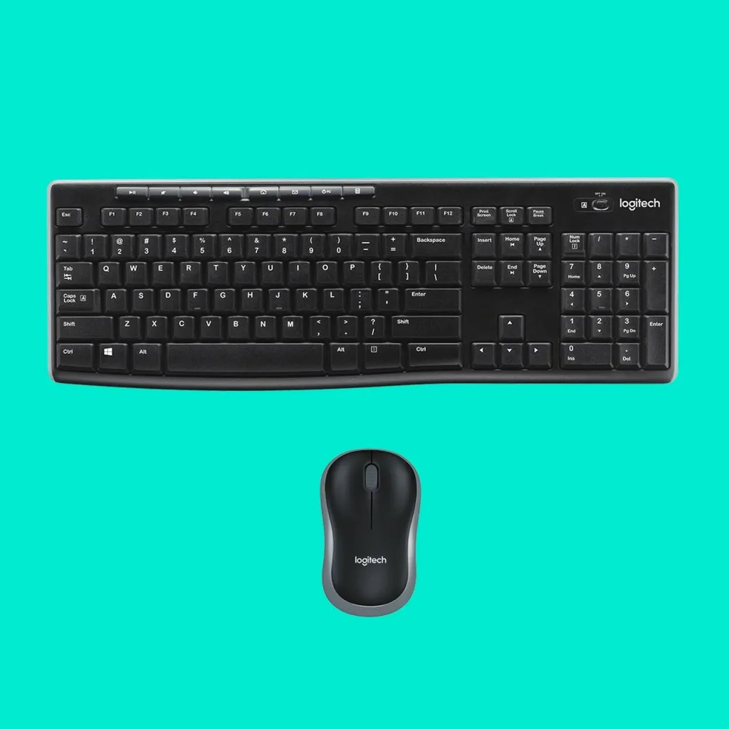 Set tastierë dhe maus Logitech Wireless Combo MK270, e zezë - 6