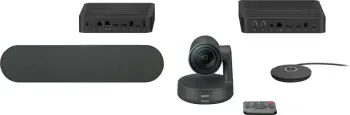 Kamerë për konferenca Logitech Rally Ultra-HD, USB, PlugC, EMEA-914, e zezë