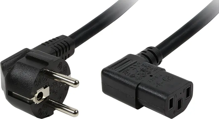Kabllo energjie LogiLink Schuko-C13, 2m, e zezë - 1