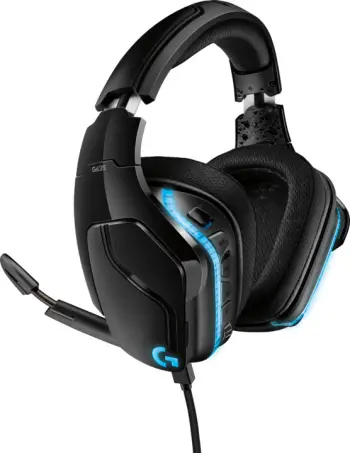 Kufje Logitech G635, të zeza
